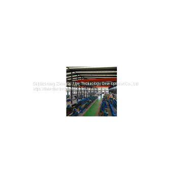 straight seam high frequency welded pipe mill line