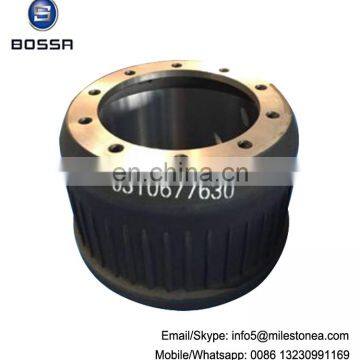 casting iron semi trailer and semi truck brake drum 0310677630