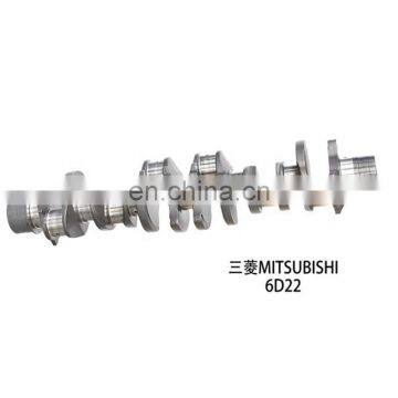 Engine spare parts for 6D22 6D20 crankshaft ME999368