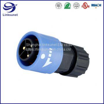 Push Lock Type Solder Male Connector & Female Pin IP67 Wire Harness for Motion &Control, Inverters and Robotics photo-2