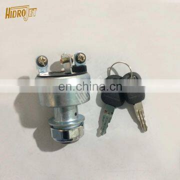 Good quality ignition switch 255-2751 4 lines 2552751 with 2 keys for e320c e320d