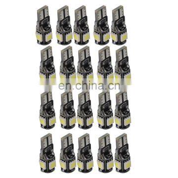 20x Pure White Canbus Error Free T10 SMD LED Interior License Light Bulb W5W 194