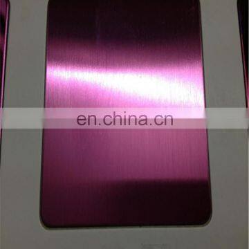 440A 440B 440C Rose Gold Hairline SS Stainless Steel Sheet Price per Meter photo-4