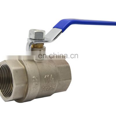 Bundor 2 Inch Stainless Steel 20mm Ball Valve 2PC DN10-100 forged ball valve ss ball valve