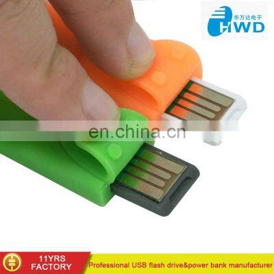Wholesale Factory Good Quality Silicon Usb Flash Drives High Speed Usb Flash Disk With Led Watch for Bracelet photo-2