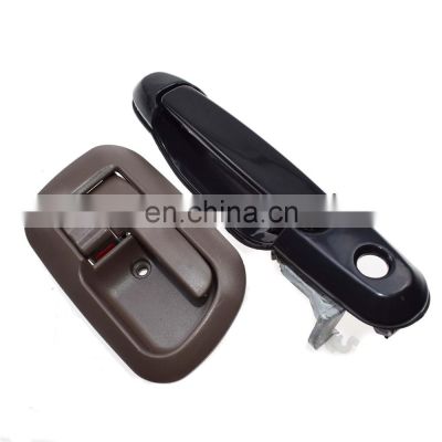 Free Shipping!Black Outside Brown Inside Front Right Door Handles For 98-03 TOYOTA SIENNA