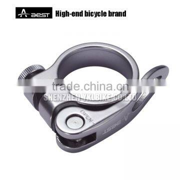 31.8 Bicycle Seat Post Clamp, AEST Bike Parts Clamps, Alloy CNC Bicycle Seat Tube Clamps