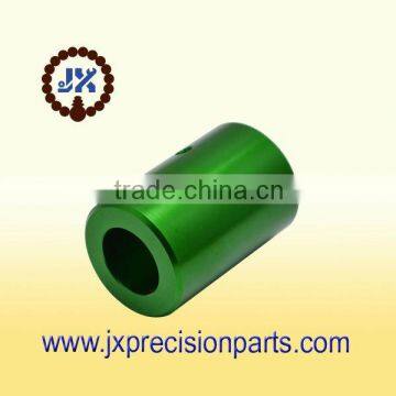 green anodized turning parts custom precision parts lathing parts