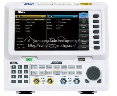 TFG6800 Series 35MHz/65MHz/100MHz Arbitrary Waveform Generator,2-CH photo-4