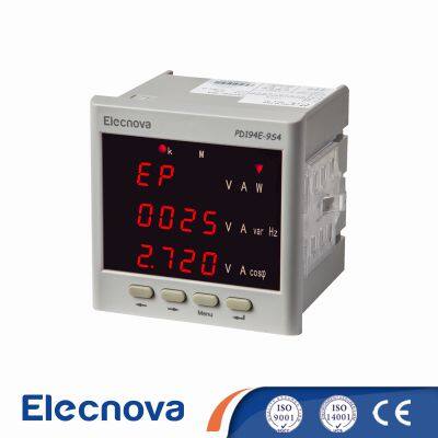 PD194E-9S4 3 Phase Digital Led Display ac 96x96mm Multifunction Power Meter 230v photo-2