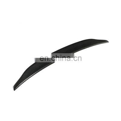 Carbon Fiber Rear Ducktail Wing Spoiler for Audi A6 C6 4-Door 2005-2011 photo-3