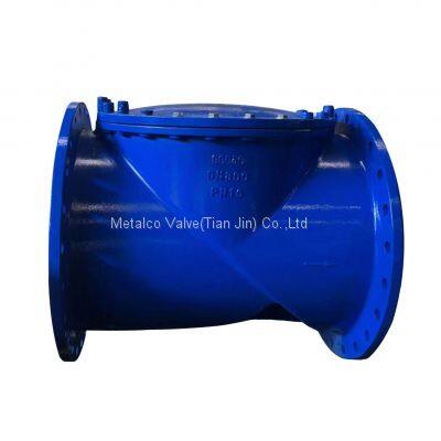 DN800 rubber disc  check valve
