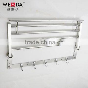 Wesda Decorative Foldable Hotel Style Bathroom Storage Rack 8832 Quality Choice photo-4