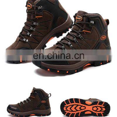 Wholesale mountaineering shoes men's outdoor shoes non-slip cross-country wear-resistant mountaineering shoes