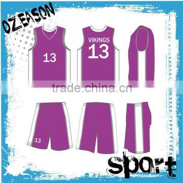 Custom unique basketball team clothes for basketball team