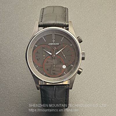 Stainless Steel Multi-Function Man Watch Fashion  Chronograph Watches