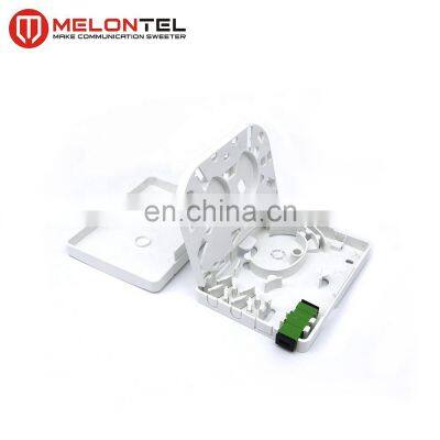 MT-1222 2 core indoor box ftth indoor fibra optica junction box fibra optica