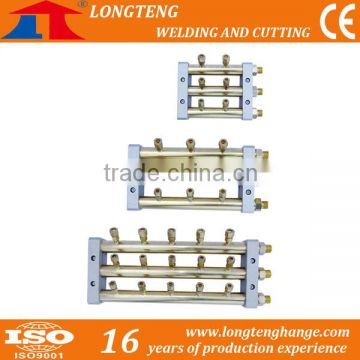 Gas Distributor ,gas separation panel with 4 outlets,gas distributing system for cnc gas cutting