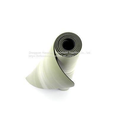 Hot Sale Eco-friendly Custom Printed Natural Pu Rubber Yoga Mat photo-2