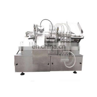 Automatic cosmetic liquid essential oil Glass ampoule plastic bottle forming filling sealing machine