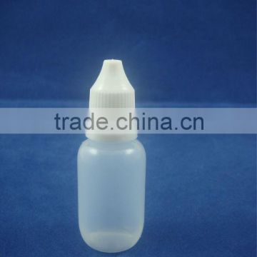 tamper proof PE 15ml safty eye drop bottle