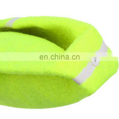 Yellow 100% Polyester Oversize 9.5