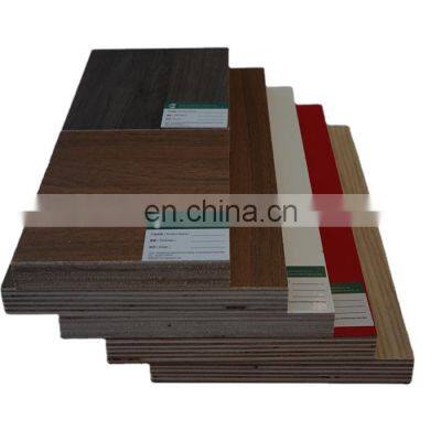 18mm White Melamine Embossed Faced Laminated Plywood Sheet for Furniture