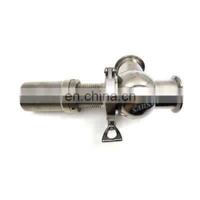 Sanitary Safety Valve High Pressure ss 316 Safety Relief Valve