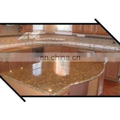 top quality giallo fiorito granite countertop