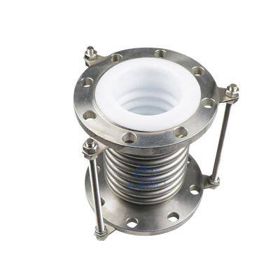 Factory Direct Sales PTFE Lined Bellows Compensator Expansion Joint Pipe Fittings
