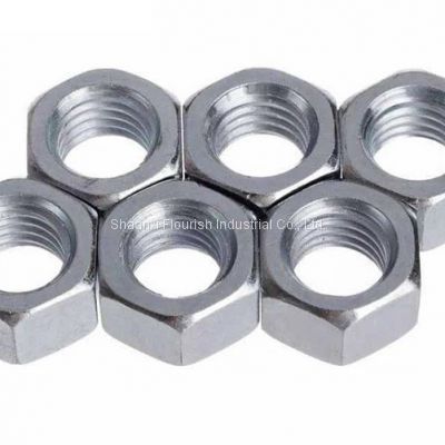 Hex Head Mechanical Fasteners / Nut Hardware Stainless Steel 304 316 And Carbon Steel Made