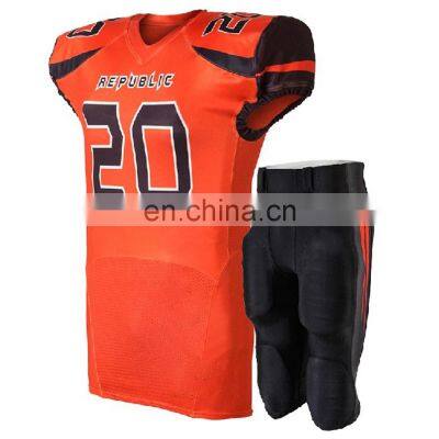 Custom AMERICAN Football Uniforms Sportswear for Adults Sets Men with Customized Team Name