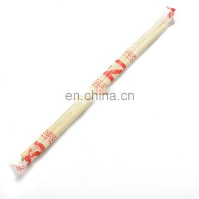 Hot Style PE Plastic Wrapped Disposable Bamboo Single Round Chopsticks