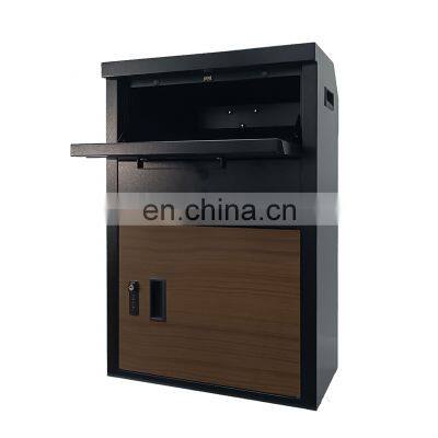 Parcel Drop Box Outdoor wall mounted garde metal mail post drop box mailbox