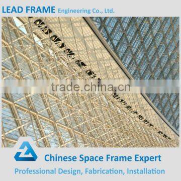 Economic steel structure building space roof