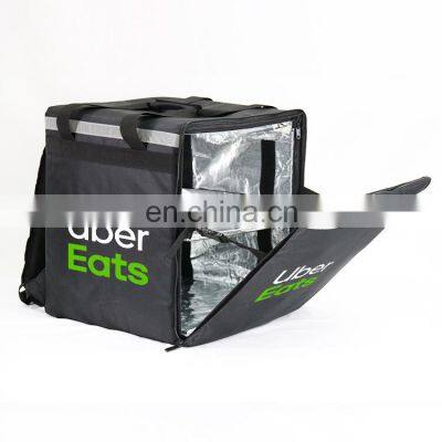 Takeaway Warm Thermal Insulated UBE Eats Delivery Bag Pizza With Logo