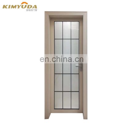 models aluminum toilet door new style waterproof bathroom door design Aluminium Hinged Doors