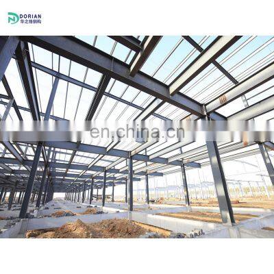 modern industrial buildings materials corrugated steel tile roof sheet steel structure warehouse