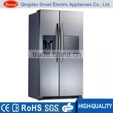 482-603L large capacity double door frost free refrigerator with CE/CB/SAA approval