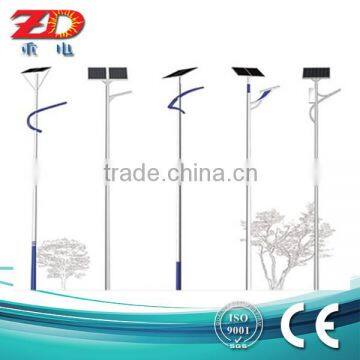 Hot Zinc Galvanized single arm street pole outdoor for solar light                        
                                                Quality Choice