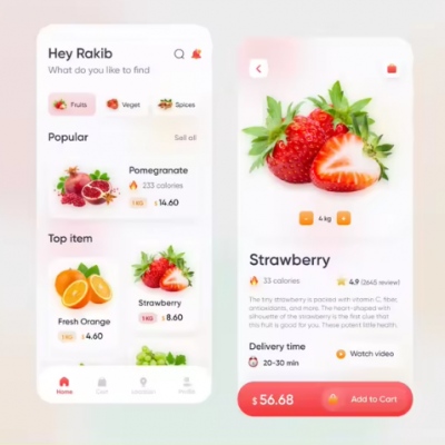 Foods, Pharmacies, Grocery Stores Android App Development : Native App Development Company Flutter Application Development photo-4