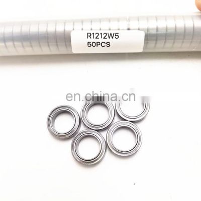 12.7*19.05*4.987mm R1212W5 bearing R1212W5ZZ deep groove ball bearing R1212 miniature bearing R1212W5