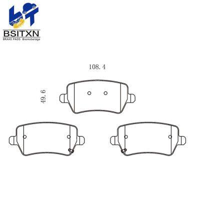 T156GN3502080EP FDB5319 brake pads for Changan CS75 PLUS Chery Tiggo 7 8 PLUS PRO Jetour X70 X90 JAC