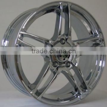 Top grade concave silver 16 17 inch 4 5 hole aluminum alloy rims