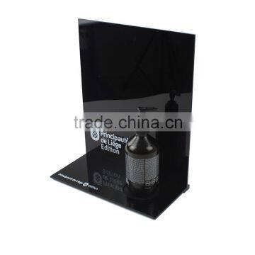 Black Acrylic Cosmetic Display Stand Cosmetic Display Rack Makeup Display Stand