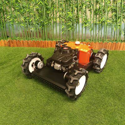 Customized Tracked remote control lawn mower from China