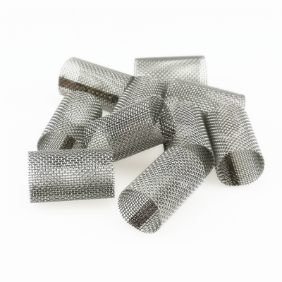 High precision 304 Stainless Steel Woven Mesh Screen Cylinder Filter Tube
