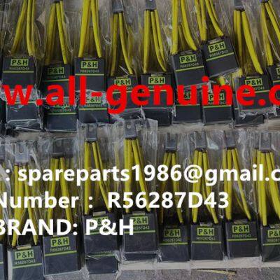 R56287D43 P&H CARBON BRUSH GE MT4400AC MT3600 KOMATSU 8830E 930E TEREX BELAZ 75131 MINING DUMP TRUCK HAULER