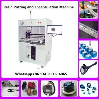 AB Two Component Liquid Epoxy Resin Automatic Machine Glue Dispenser Mixing Potting Filling Machine Robot