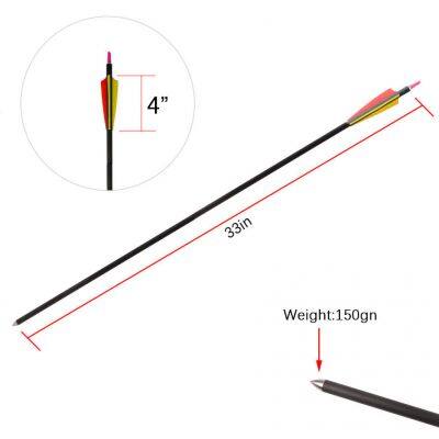 8.0mm Professional Carbon Hunting Arrows & Bolts OEM photo-4